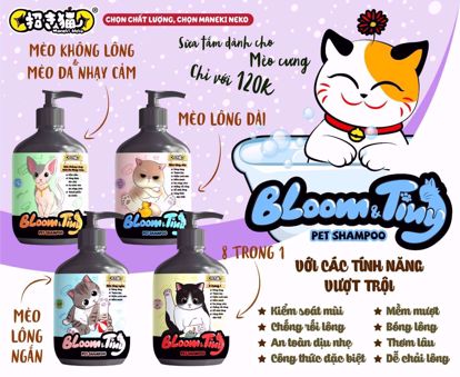 Ảnh của Sữa Tắm Cho Mèo Bloom & Tiny - 500ml